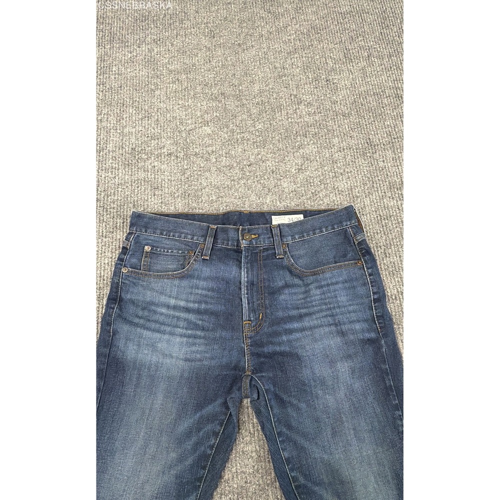Cremieux Men's Premium Denim Slim Fit Dark Wash Blue Jeans Sz 34x30 - Picture 3 of 8